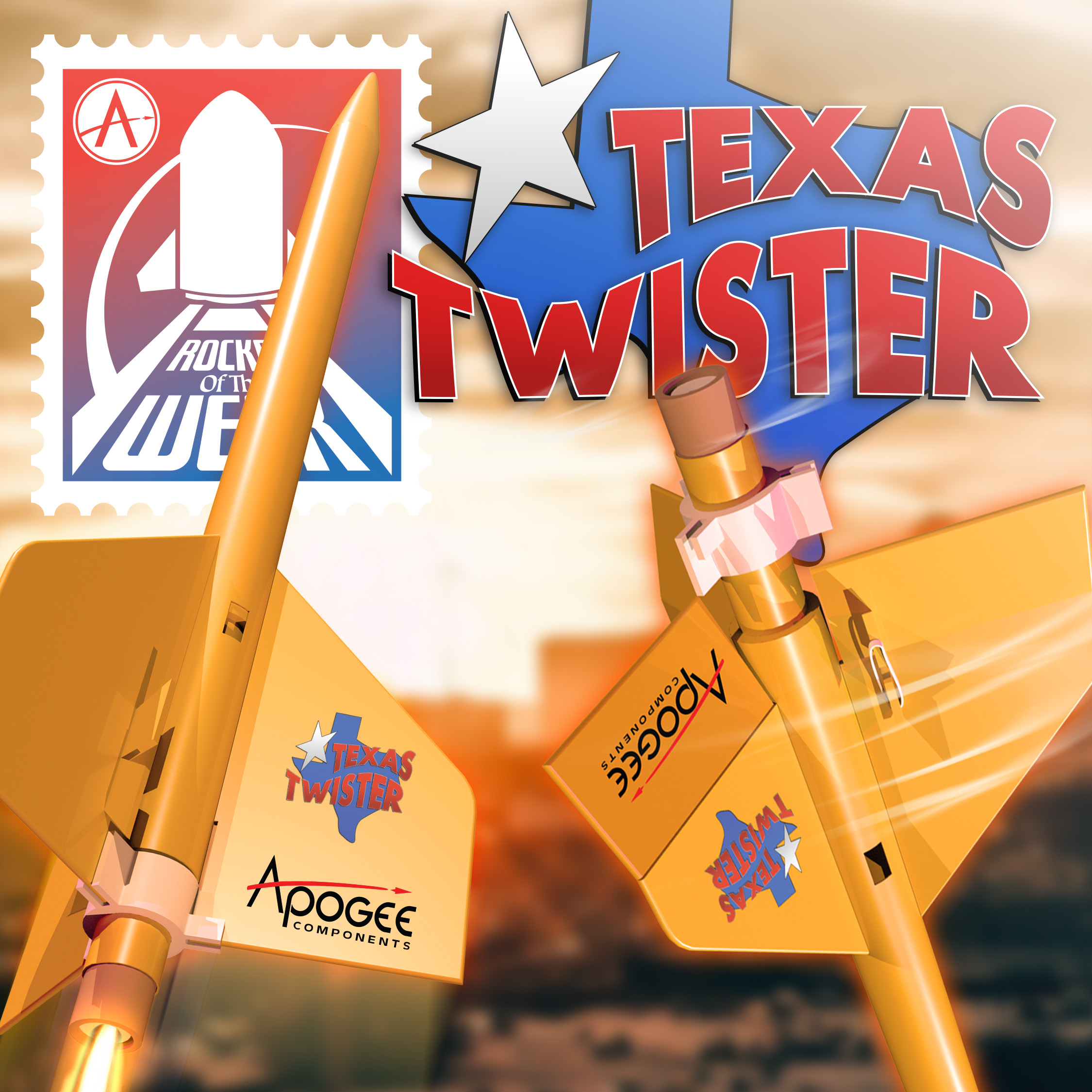 Rocket of the Week Texas Twister Photo