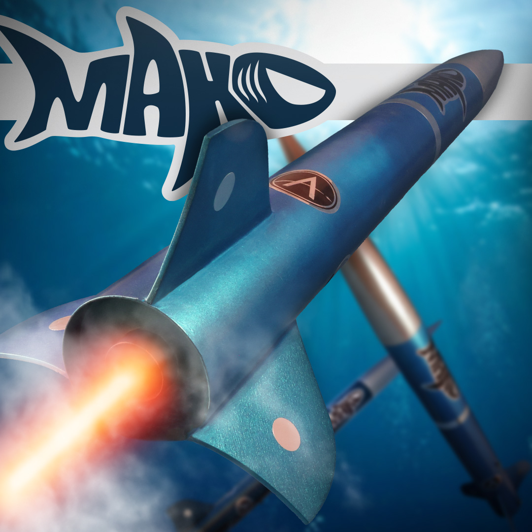 Mako model rocket promo post 1