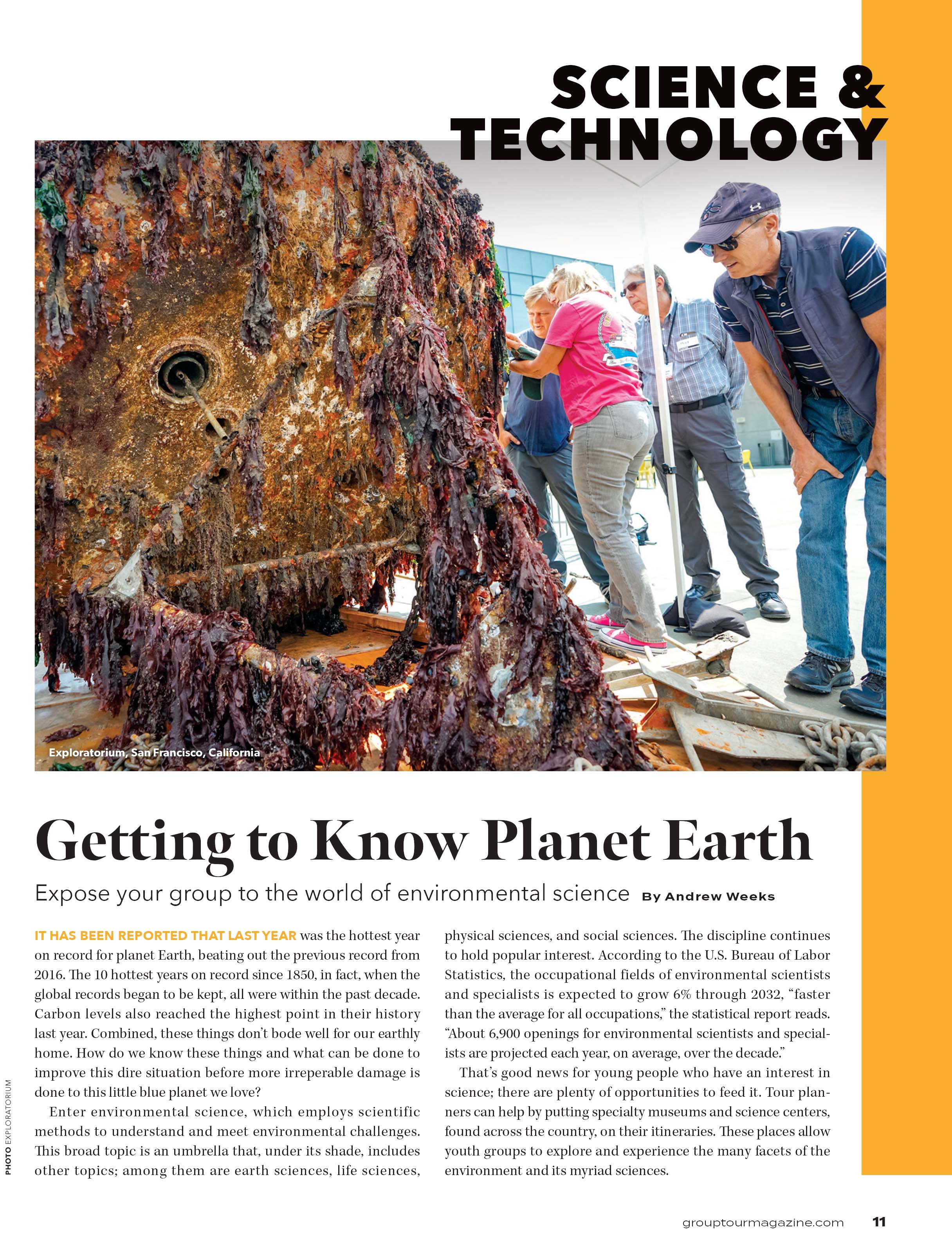 Science and Technology Article Page 1