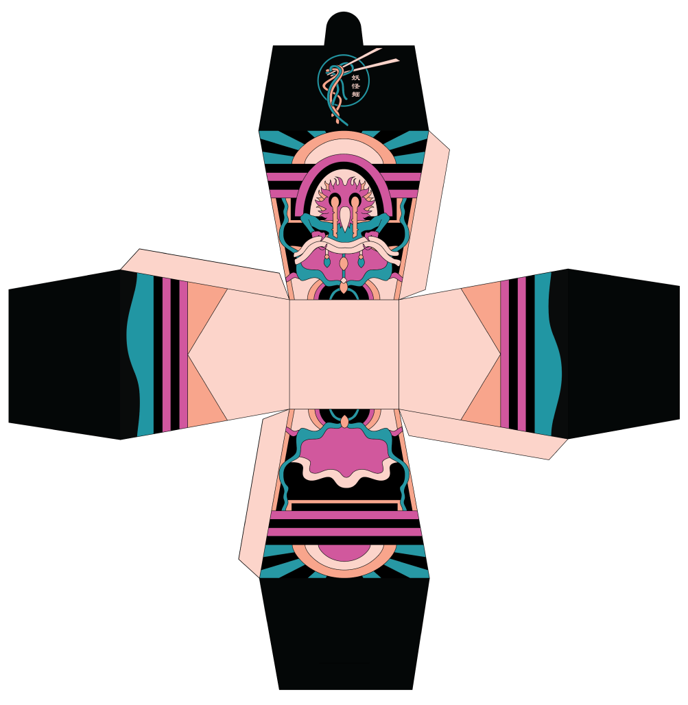 Yokai Noodles Dieline 1